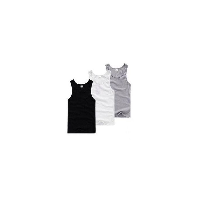 Colorful singlet for men 3pieces