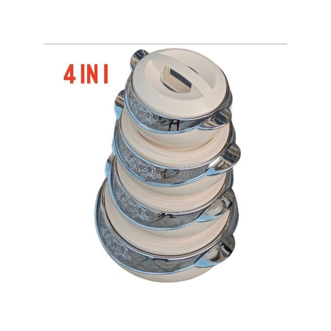 4 SETS INSULATED DINNER PLATES