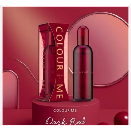 Milton Lloyd Cosmetics Colour Me Dark Red Lasting Perfume (Unisex)