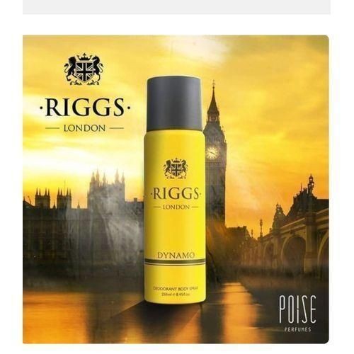 Riggs London Riggs Dynamo Long Lasting Deodorant Body Spray