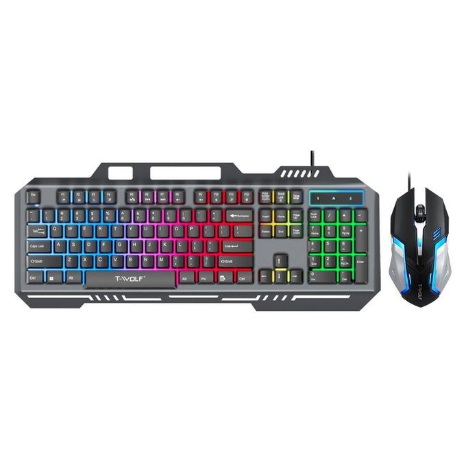 T-Wolf Thunder Wolf TF600 Mouse Keyboard Set